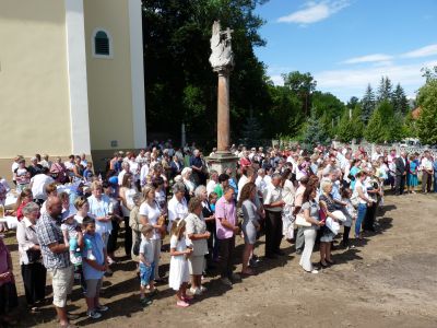 2016. Arany- és ezüstmise, játszótér szentelés 1766.